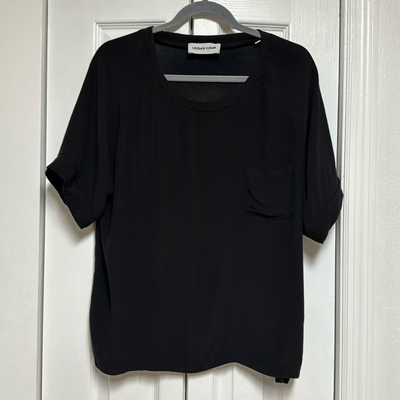 URBAN HAUS BLACK BLOUSE - Picture 1 of 4